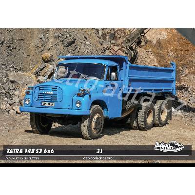 Pohlednice TRUCK č. 31 - Tatra 148 S3 6x6
