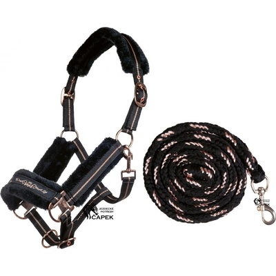 HKM Ohlávka ROSEGOLD Vínová – Zboží Dáma HKM Ohlávka ROSEGOLD Vínová – Zboží Dáma