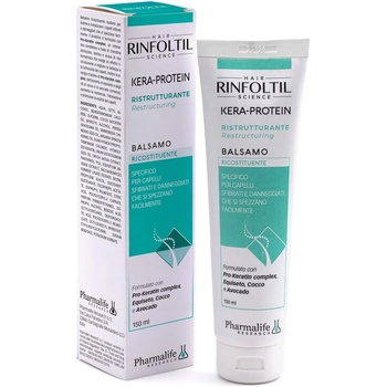 Pharmalife Research Ринфолтил Подхранващо и възстановяващо масло за коса с арган, авокадо, лен и коноп 50 ml | Pharmalife Research (639742 (1227NA) PL)