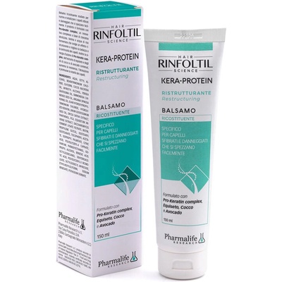 Pharmalife Research Ринфолтил Подхранващо и възстановяващо масло за коса с арган, авокадо, лен и коноп 50 ml | Pharmalife Research (639742 (1227NA) PL)