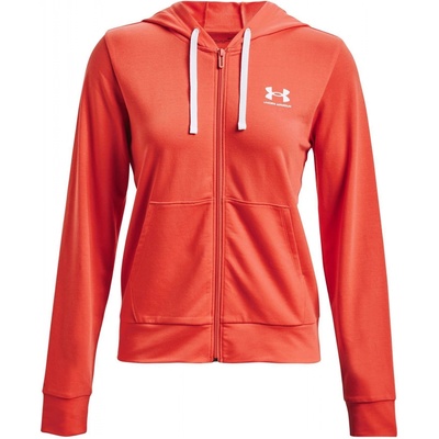 Under Armour Rival Terry FZ Hoodie-ORG