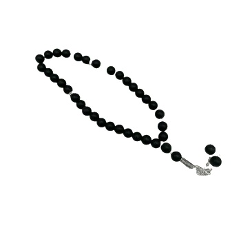 Image 1 of Броеница черна оникс матова