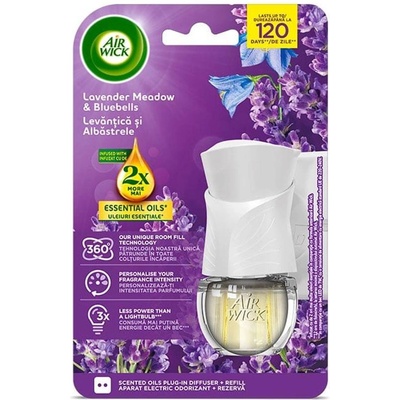Air Wick Ароматизатор Air Wick, електрически комплект Extra Oils, лав (5070100197)