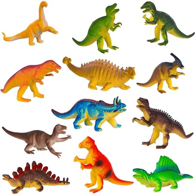 Kruzzel 23434 Figúrky dinosaurov 12 ks
