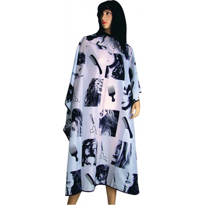 Eurostil pláštěnka na stříhání 'nožnice' černá