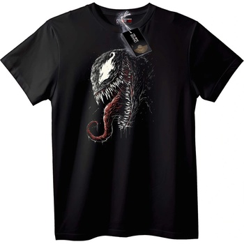 NOONEBRAND Тениска Venom - Марвъл Симбиот Дизайн - 2XL, White