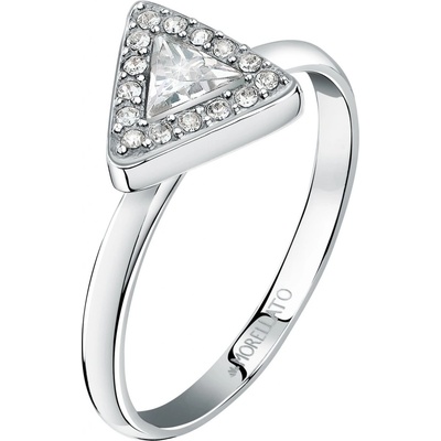 Morellato ocelový prsten s krystaly Trilliant SAWY08