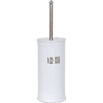 MSV WC štětka ADELAIDE s keramickou nádobou bílá