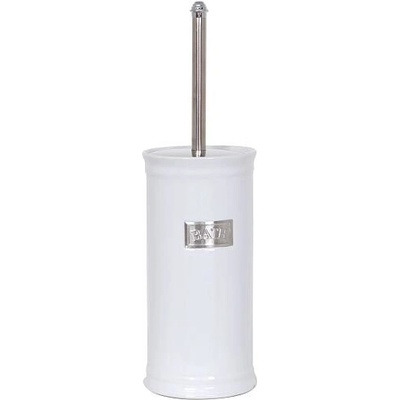 MSV WC štětka ADELAIDE s keramickou nádobou bílá