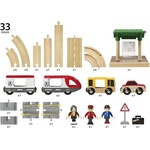 BRIO Влакчета с релси и автомобилен път (33209)