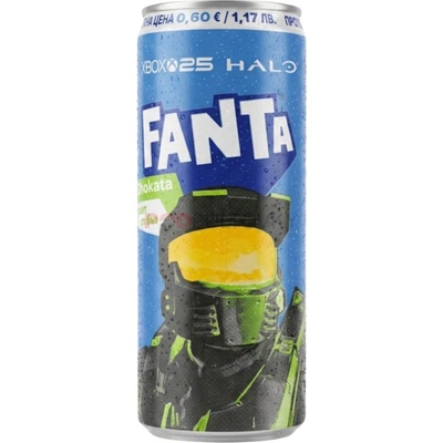 Fanta Shokata nealkoholický nápoj s plnou chuťou kombinácia citrónu a bazového kvetu 250 ml