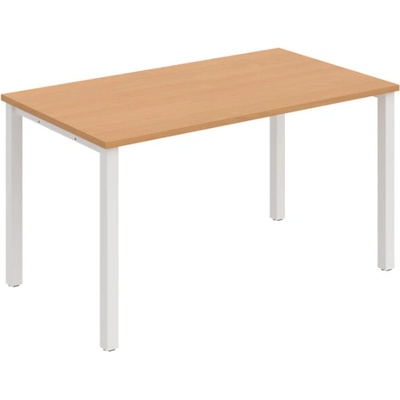 Hobis Jednací stůl UJ 1400 rovný 140 cm bílá / buk