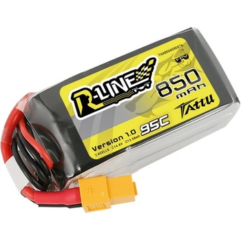 GENS ACE LIPO TATTU R-Line FPV serie 4S 850mAh 14,8V 4S1P 95C Version 1.0