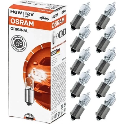 OSRAM Крушки osram 12v h6w original 10 бр (64132)
