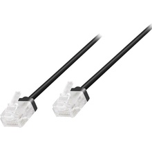 LogiLink CQ3103U RJ45 CAT 6A U/UTP 15m černý extrémne tenký, veľmi flexibilné Sa