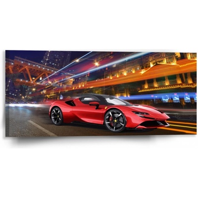 Sablio Obraz Ferrari na ulici - 110x50 cm
