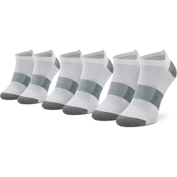 ASICS Комплект 3 чифта къси чорапи унисекс Asics 3 Ppk Lyte Sock 3033A586 Real White 0001 (3 Ppk Lyte Sock 3033A586)