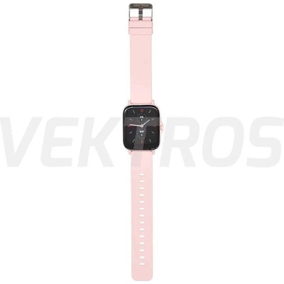 Vektros Универсална каишка за смартчасовник 20mm Vektros, розова (10083430)
