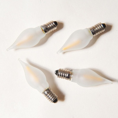 Exihand LED ťahaná matná žiarovka FILAMENT pre svietnik 34V 0,25W ťahaná balenie 64 ks