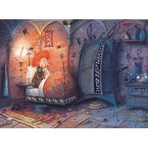 Grafika Art Puzzle - Puzzle François Ruyer - Witch bedroom - 2 000 piese