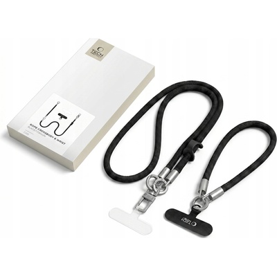TECH-PROTECT C10S ROPE CROSSBODY & WRIST BLACK/TITANIUM
