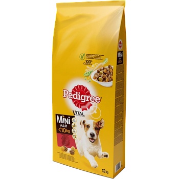 PEDIGREE ГРАНУЛИ ДРЕБНИ ПОРОДИ ГОВЕЖДО И ЗЕЛЕНЧУЦИ - 12КГ