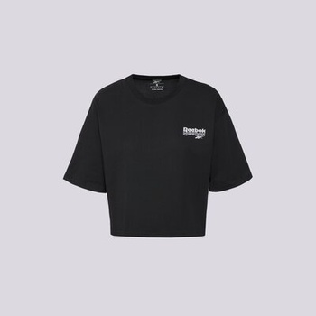 Reebok Тениска Rie Tee дамски Дрехи Тениски 100075953 Черен M (100075953)