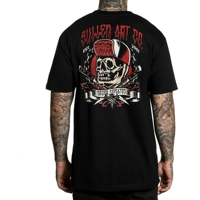 SULLEN Мъжка тениска sullen - clean cut - ЧЕРЕН - scm3061_bk