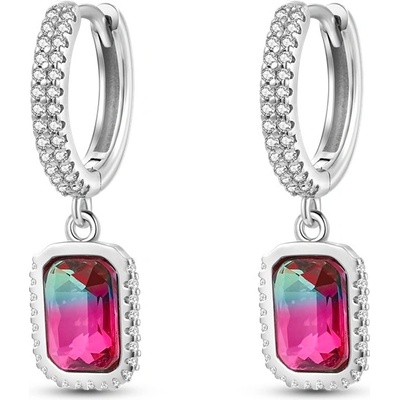 DELIS Сребърни обеци, jw577, елегантен дизайн, с родиево покритие (jw577)