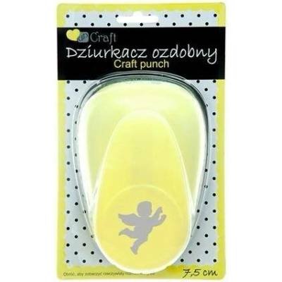 dpCraft Dekorační děrovačka 7,5 cm – andílek (JCDZ-130-017)