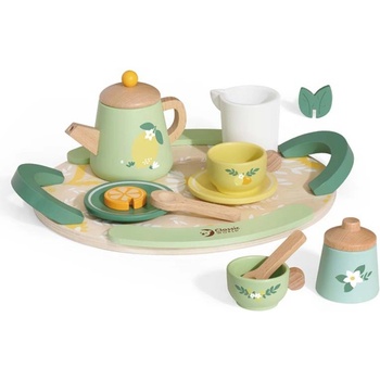 Classic World Детски винтидж сервиз от дърво за следобеден чай (cw50576)