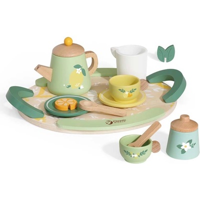 Classic World Детски винтидж сервиз от дърво за следобеден чай (cw50576)