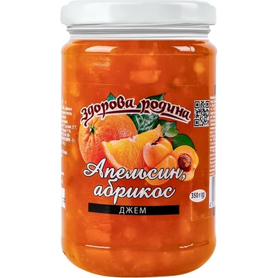 Džem pomeranč meruňka 350g Zdorova rodyna