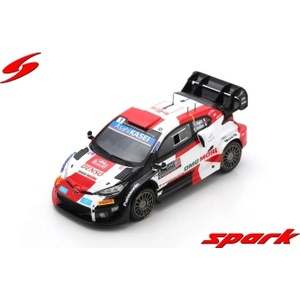 Spark Модели на автомобили и мотоциклети модел 1/43 Toyota Yaris WRC Rally Monte Carlo 2022 S. Ogier - 1: 4 (TRS4617-3923)