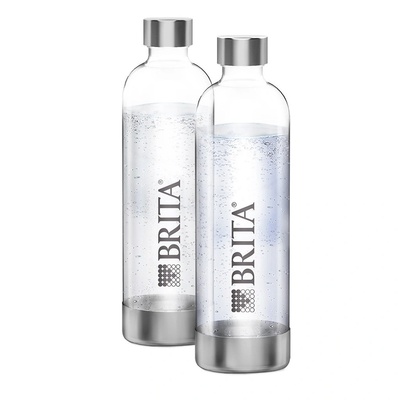 Sada lahví Brita 1049253 2 ks stříbrná (BUTELKA WYMIENNA 2 SZT. SODAONE)