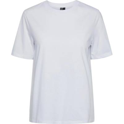PIECES Тениска 'ria' бяло, размер xxl