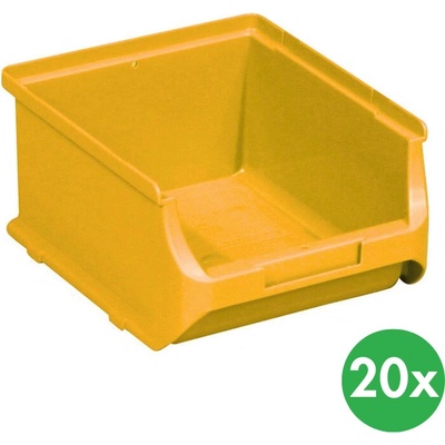 Allit Plastové boxy 137 x 160 x 82 mm žlté