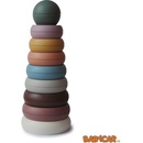 Mushie stohovacie krúžky rustic