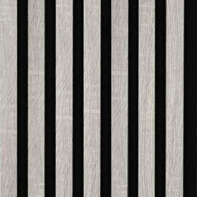 Decowall Akustický sivý dub-čierny 2600 x 300 x 17 mm 2ks