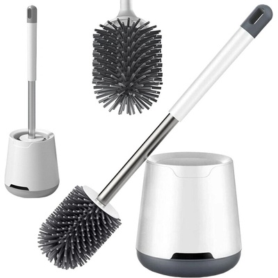 Verk 01819 Silikonová štětka na WC bílá – Zboží Dáma
