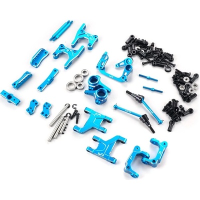 Tamiya Yeah Racing Hliníková prestavbová súprava pre CC-01 modrá