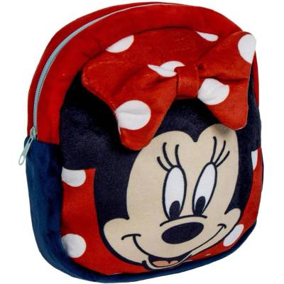 Cerda ПЛЮШЕНА РАНИЦА ЗА ДЕТСКА ГРАДИНА НА ТОЧКИ minnie 22 СМ