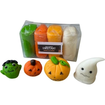 Dortisimo SweetArt potahovací a modelovací hmoty vanilkové Halloween 1 4x100 g