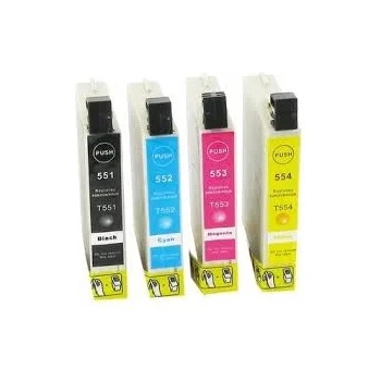 Image 1 of Compatible Epson T0551-T0554 съвместим икономичен комплект (EPR551)