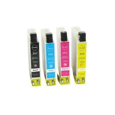 Compatible Epson T0551-T0554 съвместим икономичен комплект (EPR551)