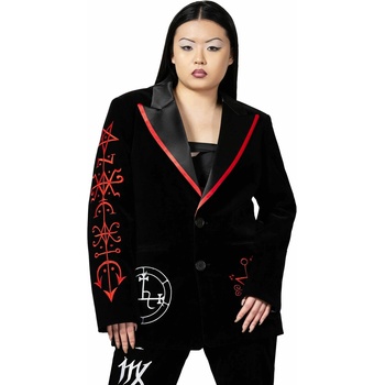 Image 1 of KILLSTAR палто (яке) унисекс KILLSTAR - Beelzebub - Черен - KSRA008360