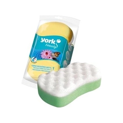 YORK kúpeľová špongia masážna motýľ