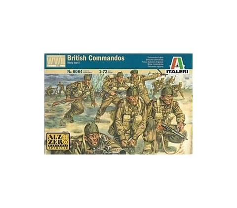 WWII BRITISH COMMANDOS 1:72
