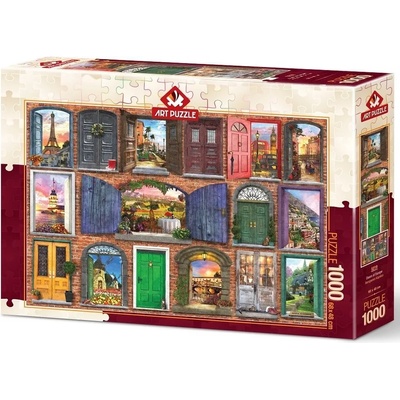 Art Puzzle Пъзел Art Puzzle от 1000 части - Приказни врати (5219)