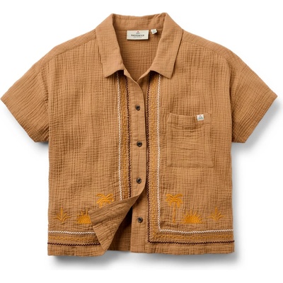 Passenger Дамски къси панталони Passenger Women's Waveney Short Shorts - Caramel Brown - размер XXL (112-4155-0116)